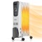 Costway 1500W Electric Oil Filled Radiator Space Heater 5.7 Fin Thermostat Room Radiant